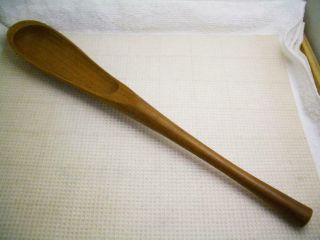 Vintage Dansk Designs Denmark Jhq Teak Wood 15 " Serving Spoon For Alexa Only
