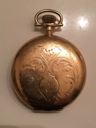 Vintage Elgin 14k Gold Running Pocket Watch,  Men/women