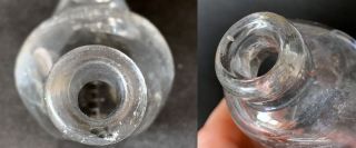 Vintage Glass Allenbury ' s Feeder Baby Feeding Bottle 3