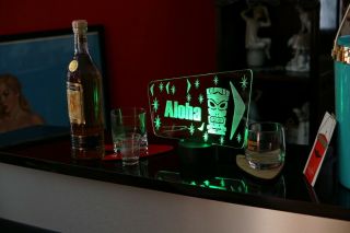 Atomic Retro Tiki Bar LIGHT Mid Century Boomerang Lamp Starburst Kidney Swag 2