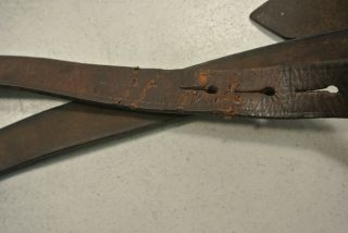 1934 Dated German WW2 Mauser K98 MG - 34 Rifle Leather Sling (2674) 6