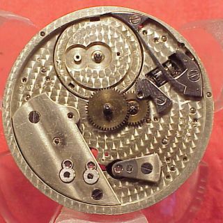 VINTAGE 39MM PATEK PHILIPPE POCKET WATCH MOVEMENT1891 PATENT WOLF TOOTH PARTS 10