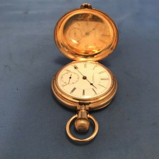 E.  Howard & Co.  Boston: Gold (14kt) Pocket - Watch (126.  80g)