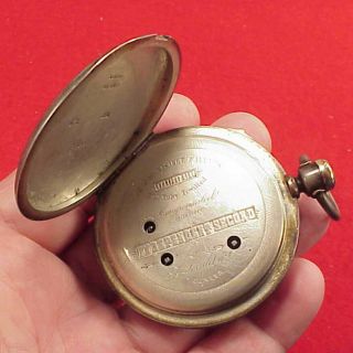 VINTAGE A PERRLET E JACOT CHRONOGRAPH 1/4 JUMP SECONDS TWO TRAIN POCKET WATCH 8
