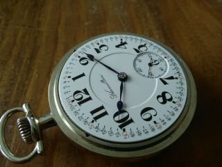 Hamilton 18S Pocket Watch / 948,  17 Jewels,  Adjusted 3 Positions / Serviced. 5