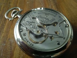 Hamilton 18S Pocket Watch / 948,  17 Jewels,  Adjusted 3 Positions / Serviced. 8