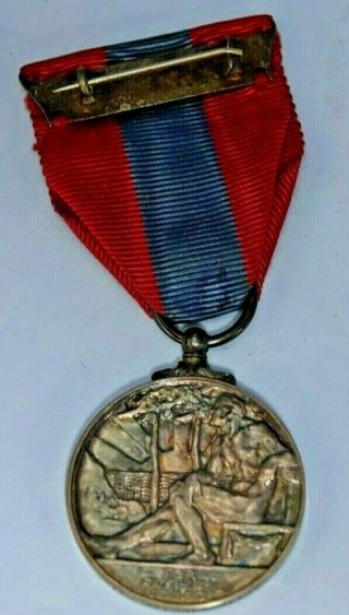 Interesting Old Medal For Faithful Service - Bertie William Hitch - Rare