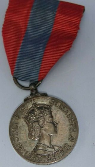 INTERESTING OLD MEDAL FOR FAITHFUL SERVICE - BERTIE WILLIAM HITCH - RARE 2