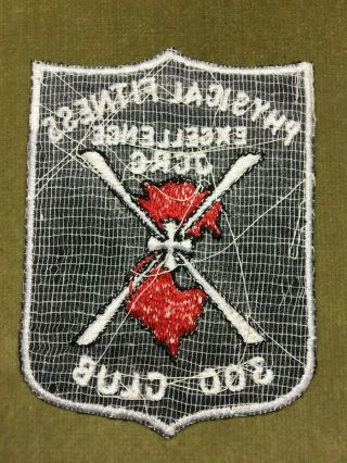 Vietnam War US SPECIAL FORCES RARE Thai Theatre Made JCRC 300 PFT Patch 2