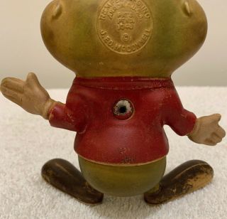 Vintage 1948 Ed Mcconnell Rempel Froggy The Gremlin Rubber Squeak Toy 5” Ghoul 4