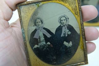 3 VERY OLD PHOTOGRAHIC IMAGES AMBROTYPE DAGUERREOTYPE - L@@K - RARE 2