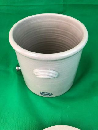 RED WING CROCK ICE WATER COOLER w/ Lid 3