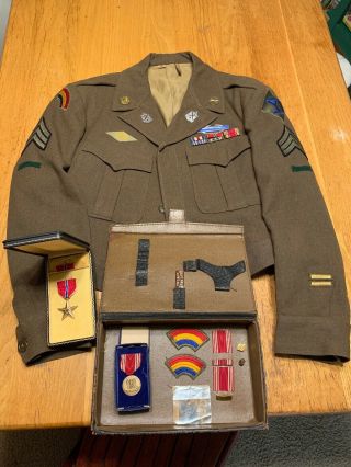 Wwii 26th Infantry Division Ike Jacket