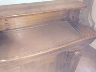 Antique Dry Sink with Copper Liner 3