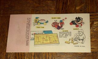 Rare Signed By Herman Fisher Vintage Fisher Price Pull Toy Brochure Train Etc. 2