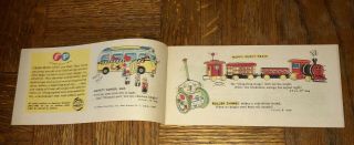 Rare Signed By Herman Fisher Vintage Fisher Price Pull Toy Brochure Train Etc. 3