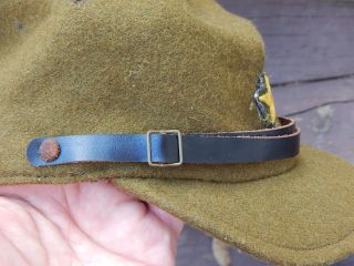 WWII JAPANESE ARMY WOOL HAT / CAP Complete & 12