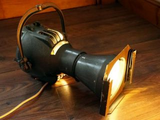 Vintage Strand 23 Type Theatre Stage Spot Lamp In Order