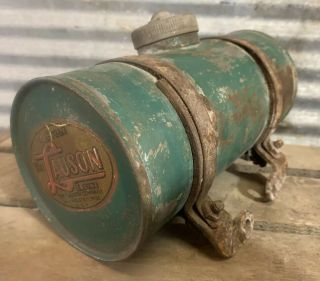 Antique Vtg 20s - 30s 4 Cycle Lauson Engine Gas Tank For Motor Holstein Wisc