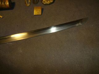 Japanese WWll Army officer ' s sword in mountings,  