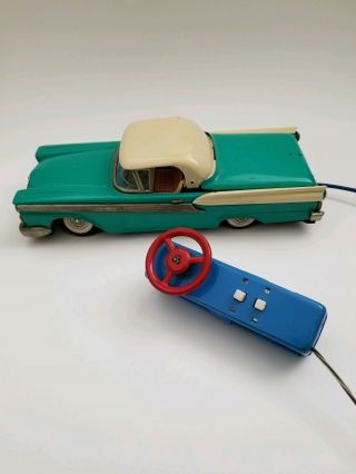 Vintage 1959 Ford - Fairlane 500 Skyliner Remote Control Toy Car