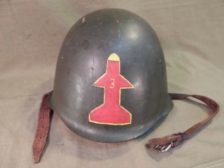 Vietnam War,  North Vietnamese,  Nva Steel Combat Helmet,  With Liner & Chin Strap