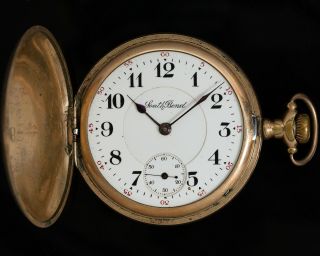Antique 1910 South Bend 16s 17j Adj.  212 Pocket Watch For Restoration