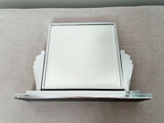 Art Deco Style Mirror Bevelled Edge Freestanding Dressing Table Adjustable