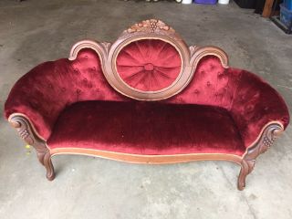 Antique Victorian Loveseat.  Local Pick Up Only.