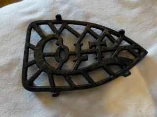Lovely,  Old Sad Iron Trivet - From Colt Firearms Co. ,  Late 1800s
