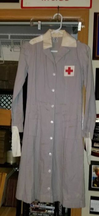 Vintage Ww2 Us Army Nurse Uniform Size 12