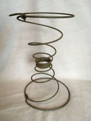 5 Large Hour Glass Bed Springs 8 " - 9 " Farm Arts Crafts Furniture Repair
