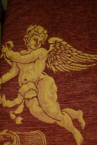 Vintage Style Tapestry Wall Hanging Cherub Design Throw Bedcover