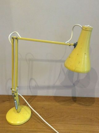 Vintage Anglepoise Lamp Herbert Terry Yellow Available Worldwide