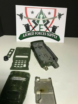 6 Pc Military Thales Harris Multiband Prc152 Prc - 152 Two Way Radio Case Parts