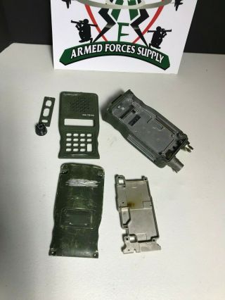 6 PC MILITARY THALES HARRIS MULTIBAND PRC152 PRC - 152 TWO WAY RADIO CASE PARTS 5