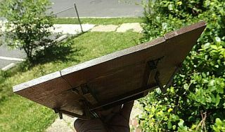 RARE 1855 PATENT MODEL FOR DROP LEAF TABLE H A FROST WORCESTER MASSACHUSSETTS 7