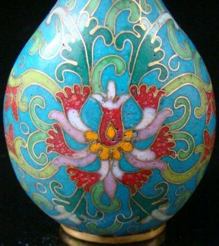 Collectibles 100 Handmade Painting Brass Cloisonne Enamel Snuff Bottles 038 4