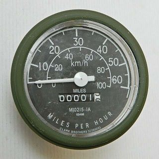 Nos Speedometer Miles/hour Over Seas Style Military Jeep M151 A1 M38 M38a1 M170