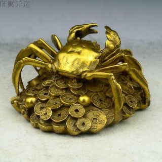 Seiko pure copper money crabs Eight sides necessary to gain business 5