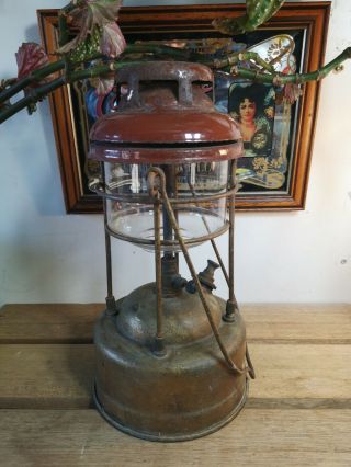 Vintage X246 Pork Pie Tilley Oil / Paraffin Lamp