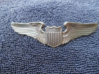 Wwii Us Army Air Force Aaf Pilot Wing S.  E.  Eby