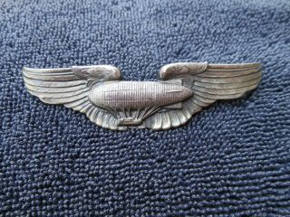 Pre - Wwii Us Army Air Corps Aac Airship Pilot Wing Pasquale & Co.