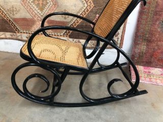 Vintage THONET Bentwood Rocker 2