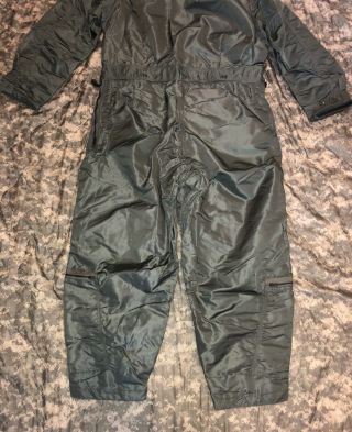 US Air Force CWU - 1/P FLYING SUIT COVERALL sz X Large Long,  Unissued,  Vietnam Era 7