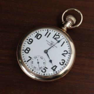 Rare Model 1899 16s Ball Railroad Pocket Watch - 17 Jewels Adjusted 5 Positions