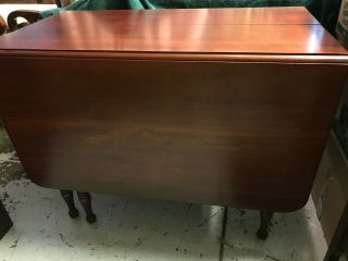 Solid Cherry Drop - Leaf Dining Or Side Table,