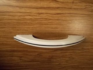 Gas Stove Parts Oven Door White & Chrome Handle Old Stock