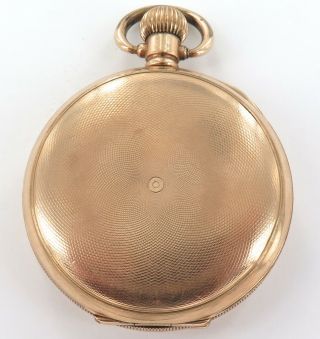 c1924 AUSTRALIAN RETAILER POCKET WATCH.  “J E ROBINSON,  SYDNEY” WALTHAM MOVEMENT. 4