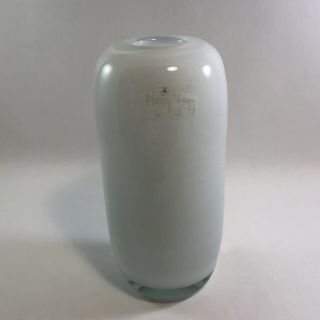Gorgeous Henry Dean Belgium Handblown Glass Vase Signed